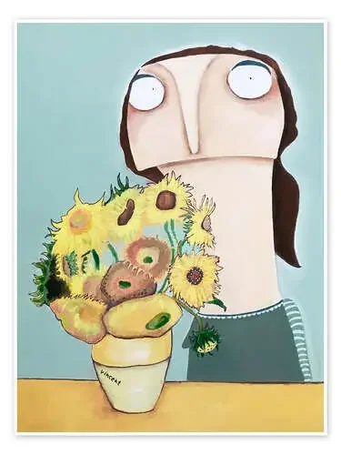 12 rotten sunflowers, after Vincent van Gogh de Lacaluna
