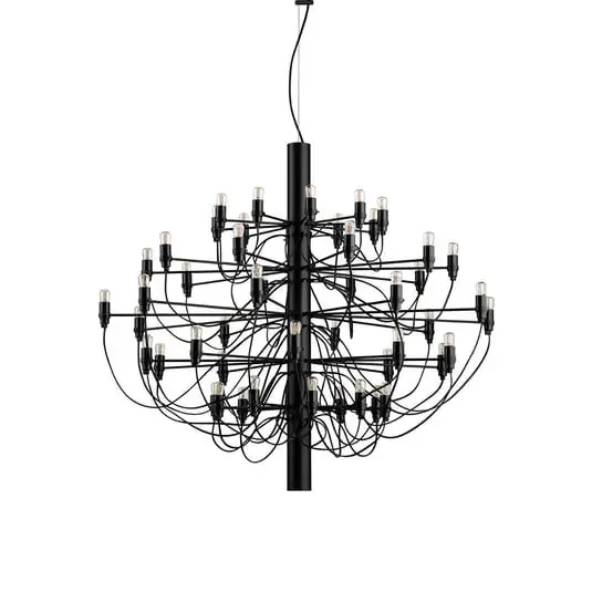 2097/50 LED Lámpara Colgante Negro – Flos