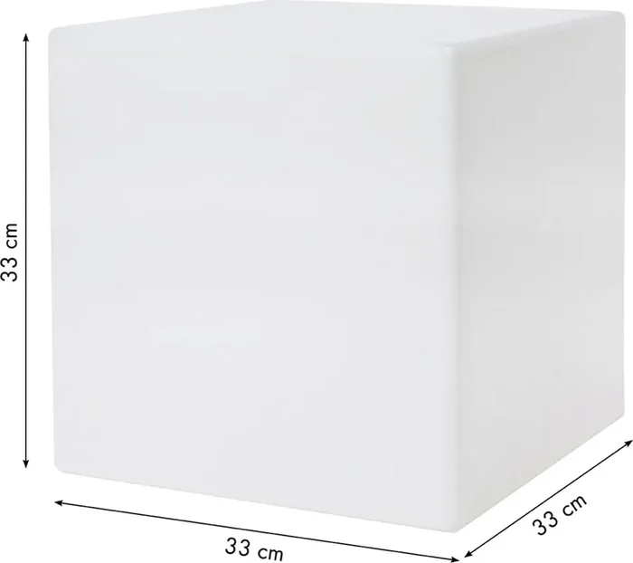 8 seasons design Shining Cube (RGB), Alto 33cm
