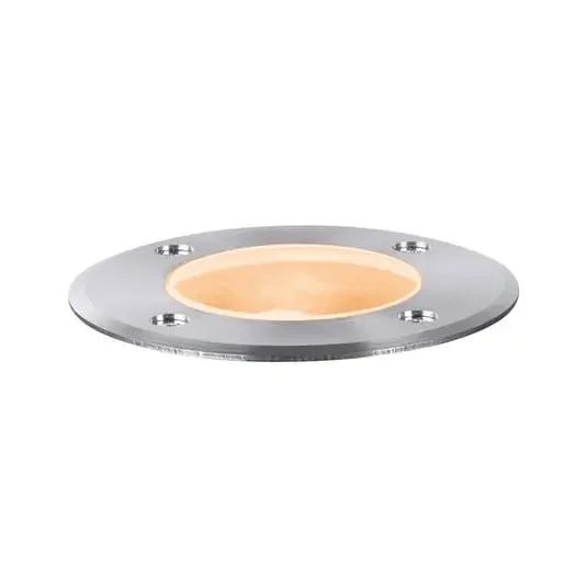 94732 Lámpara de suelo LED empotrable, Ø 11 cm, acero inoxidable – Paulmann