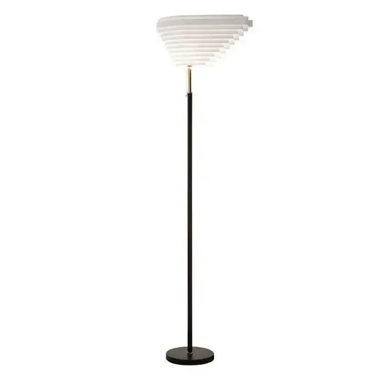 A805 Angel Wing Lámpara de pie Polished Brass – Artek