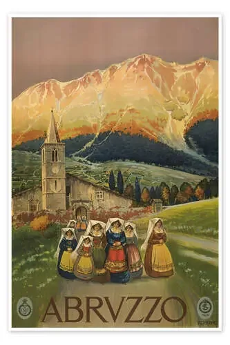 Abruzzo, Italy de Vintage Travel Collection Stocktrek Images