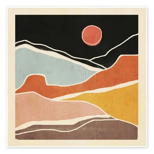 Abstract Landscape II de ThingDesign