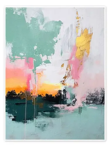 Abstract Sunrise III de Willow Studio LSR Licensing