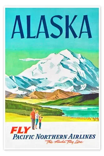 Alaska de Vintage Travel Collection