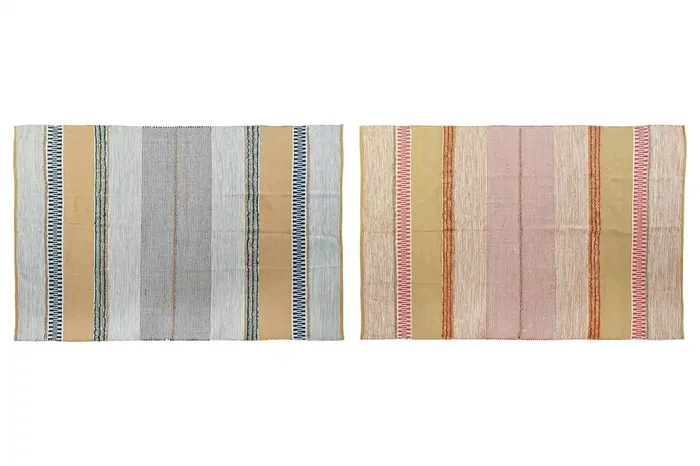 Alfombra Algodon Yute 160X230X1 1200 Gsm, 2 Surt.