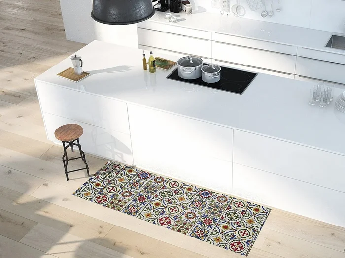 Alfombra de cocina – Diseños bohemios – multicolor – 52 x 200 cm – SPRINTY