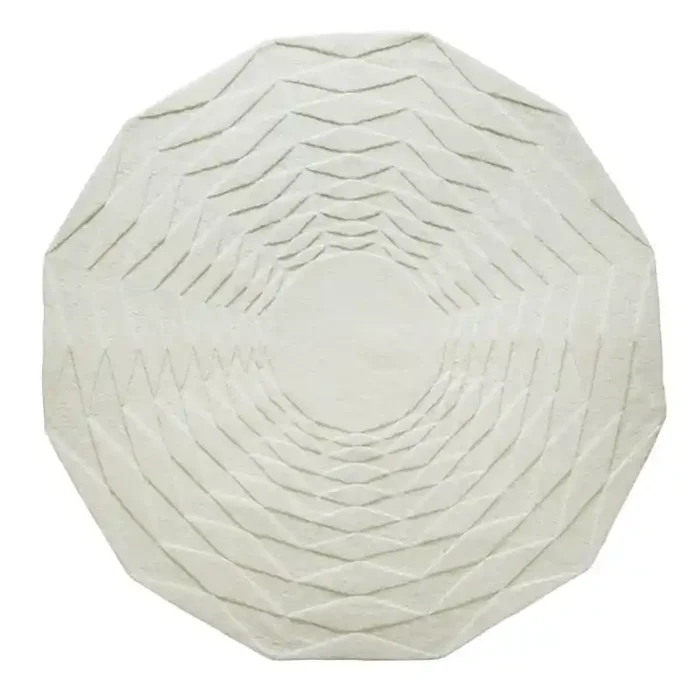 Alfombras Polygon blanco Niki Jones