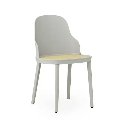 Allez Silla Molded Wicker/PP Warm Grey – Normann Copenhagen