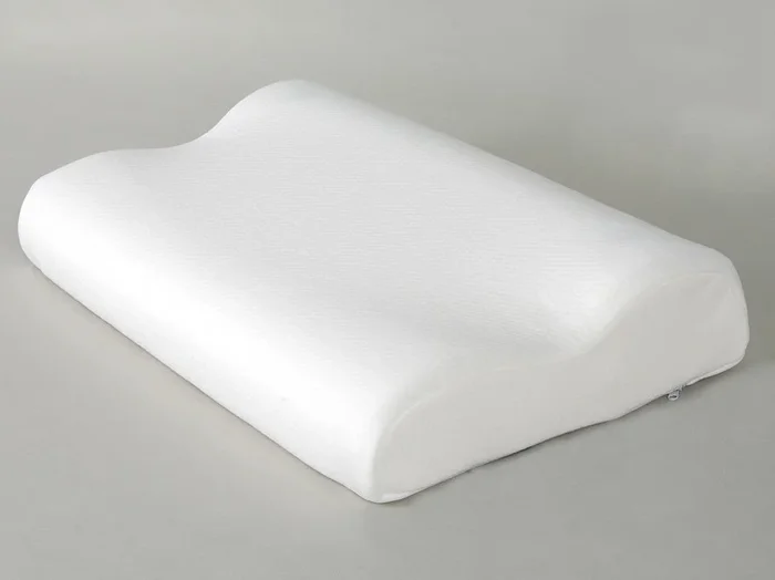 Almohada Cervical Viscoelástica HÄUSBED Almohada Ortopédica para Cama, Funda Lavable. 70 Cm