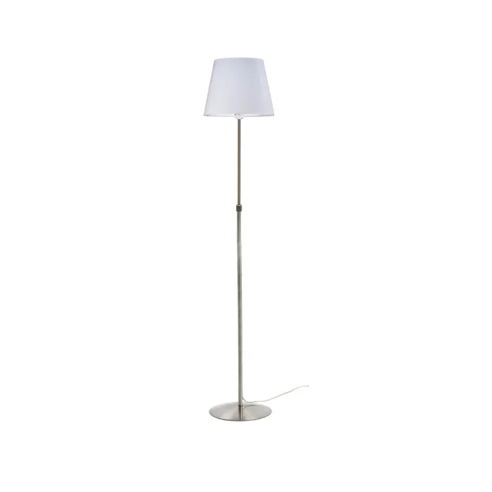 Aluminor Store lámpara de pie, aluminio/blanco
