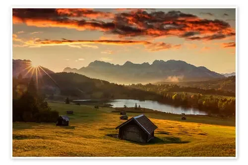 Amanecer en el Karwendel de Dieter Meyrl
