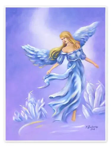 Ángel de cristal de Marita Zacharias