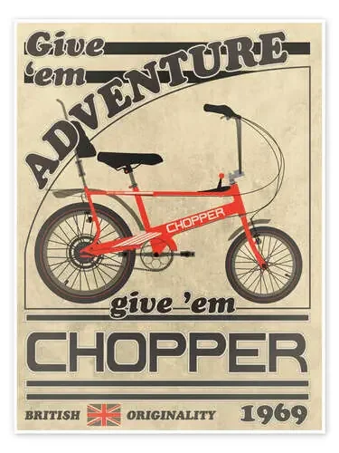 Anuncio de la bicicleta Chopper 1969 de Wyatt9