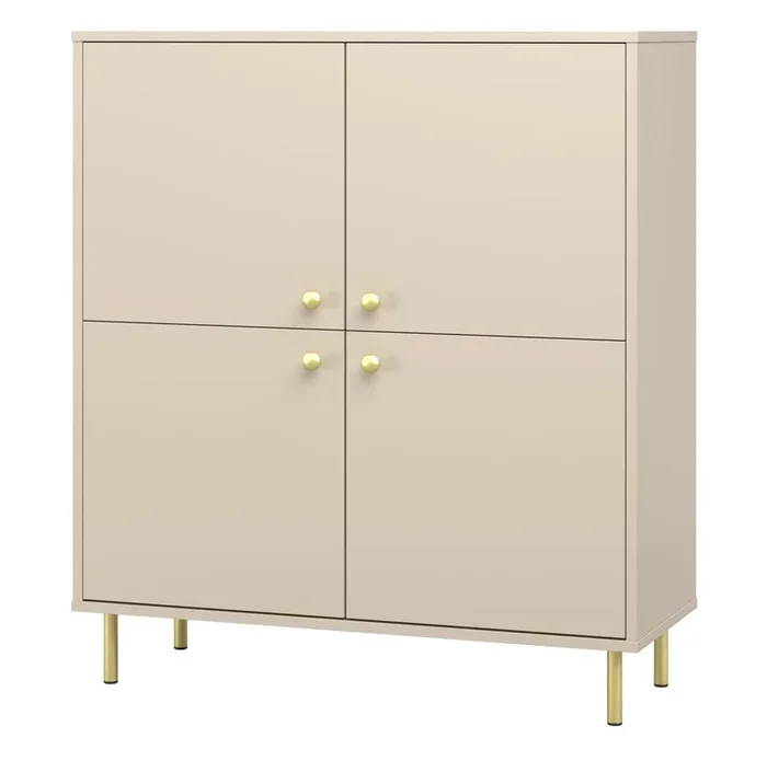 Aparador VENUS SB100 4D 100x40x113 Beige