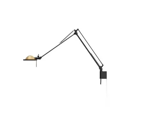 Aplique Berenice 30×30 latón/negro – Luceplan