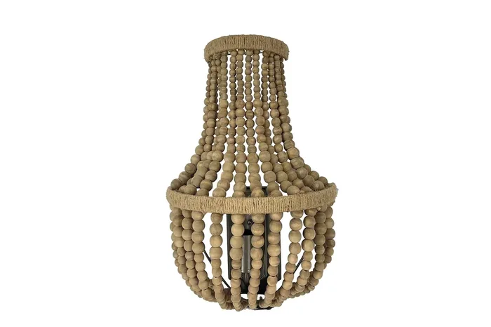 APLIQUE DE PARED CADENA BOLAS YUTE 30x17x48CM