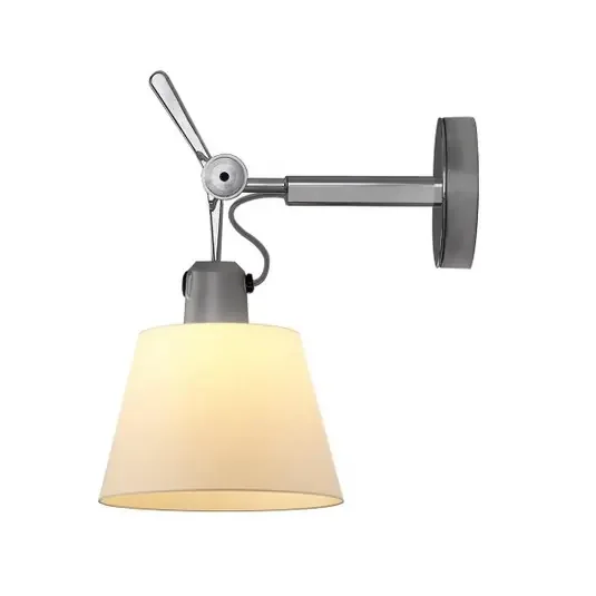 Aplique de pared Tolomeo Parete Diffusore, beige, Ø24 cm – Artemide