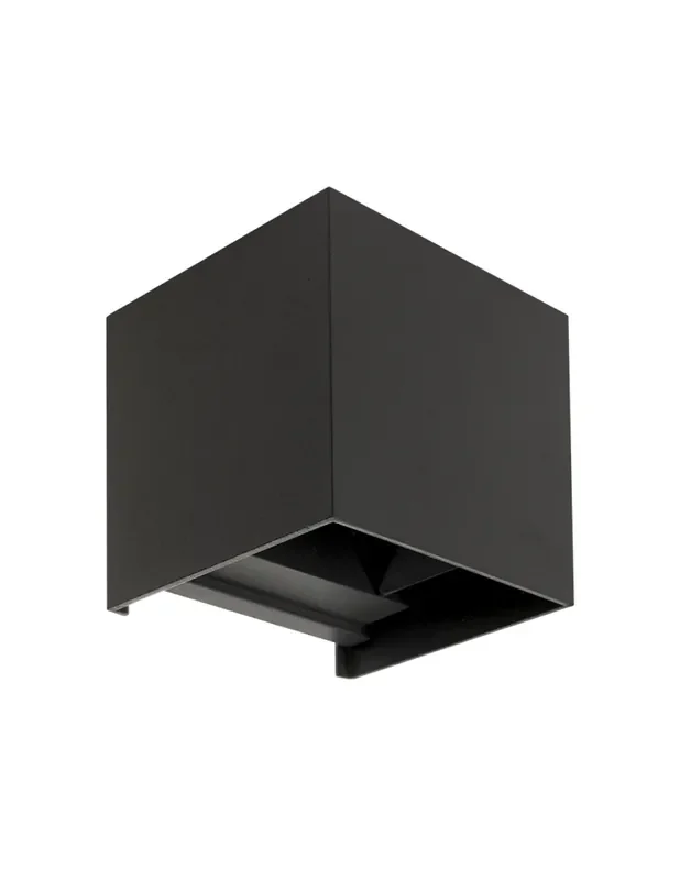 APLIQUE EXTERIOR IP65 BUHO 3000K GRIS ANTRACITA