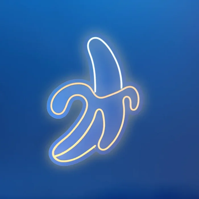 Aplique LED Neon Banane, USB