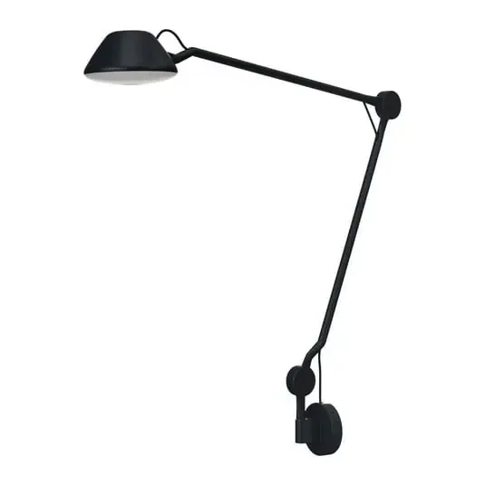AQ01 Aplique de Pared Negro Mate – Fritz Hansen
