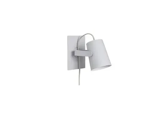 Ardent Aplique de Pared Light Grey – Hübsch