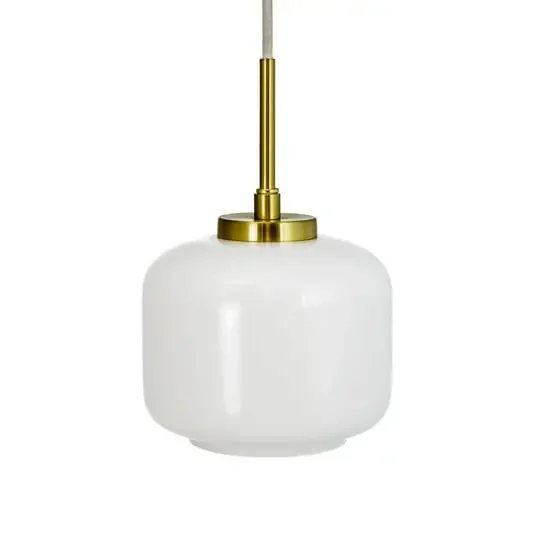 Arp Lámpara Colgante Ø15 Opal/Brass – DybergLarsen