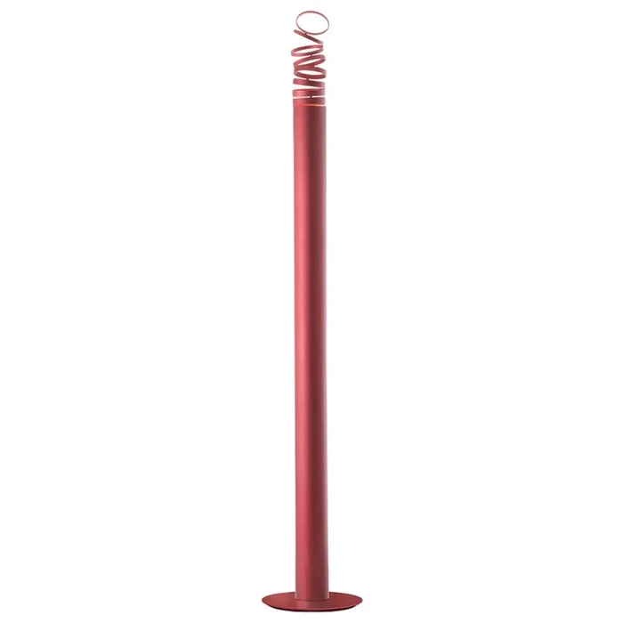 Artemide Decomposé lámpara de pie LED, rojo