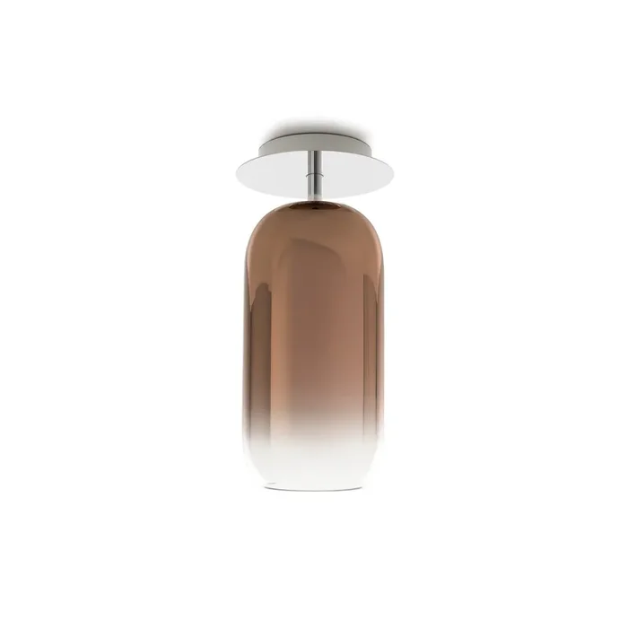 Artemide Gople Mini lámpara de techo bronce