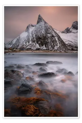 Atardecer en Ersfjord en la isla de Senja de Jos Pannekoek
