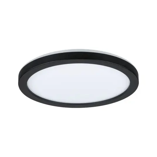 Atria Shine LED Lámpara de Techo Ø19 Black – Paulmann