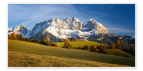 Autumn at the Wilder Kaiser in Tyrol de Dieter Meyrl