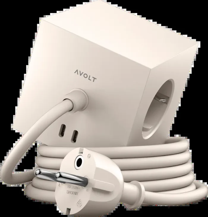 AVOLT Square 1 – Power Extender USB-C & Magnet, Oak Green