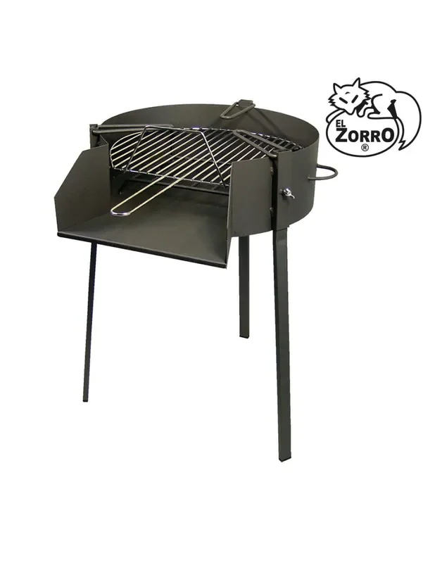 Barbacoa redonda c/soporte para paella ø50cm imex el zorro 8427514050468 73057 IMEX EL ZORRO