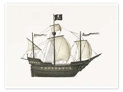 Barco pirata de Terry Fan