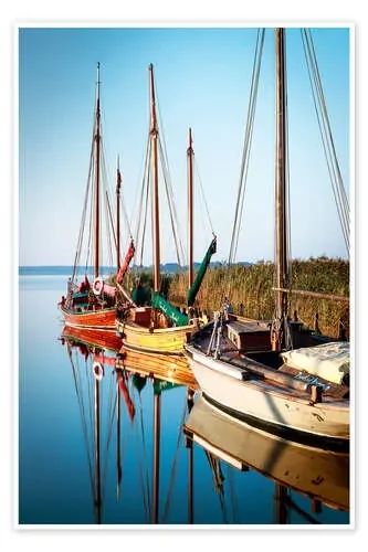 Barcos en Wieck on the Darß de Sascha Kilmer