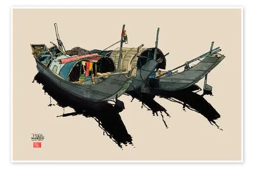 Barcos Vietnam de Pieter Hogenbirk