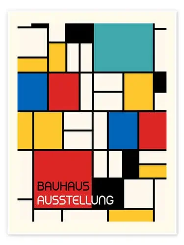 Bauhaus Geometric Design, Exhibition de Retrodrome 1x