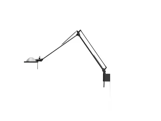 Berenice Aplique de Pared 30×30 Aluminio Metal/Negro – Luceplan