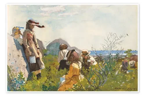 Berry Pickers, 1873 de Winslow Homer akg-images