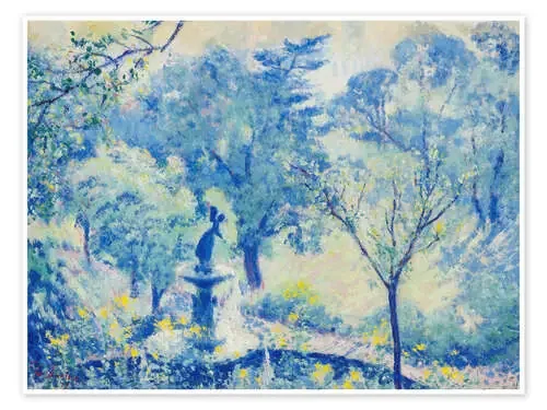 Bethesda Fountain, Central Park, New York, 1915 de Theodore Earl Butler Nook Vintage Archive