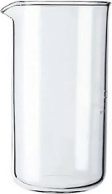 Bialetti Vaso de Cristal de Recambio para Frenchpress, 0,35 litros