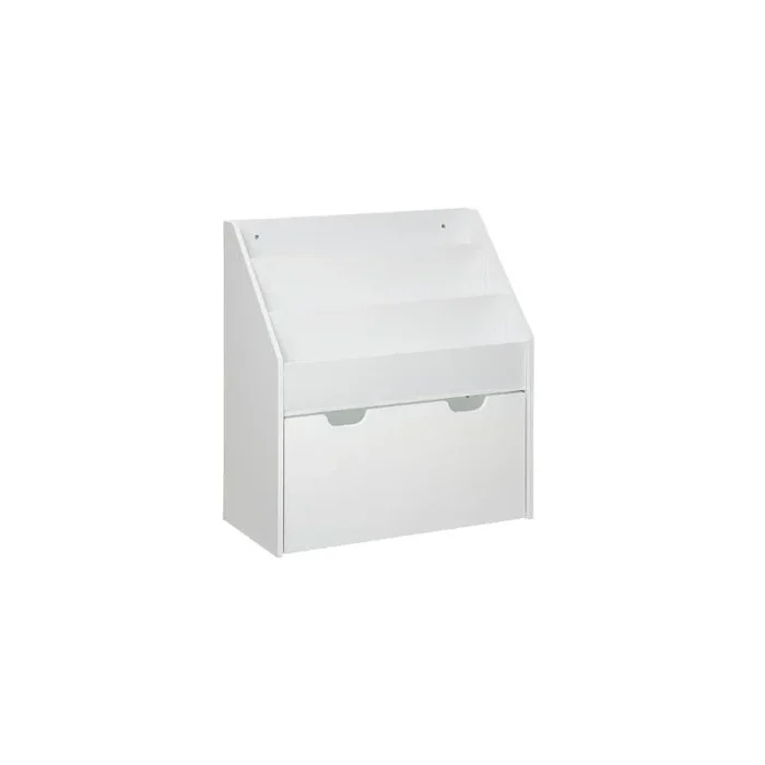 Biblioteca MDF blanco 62,5x70x30cm