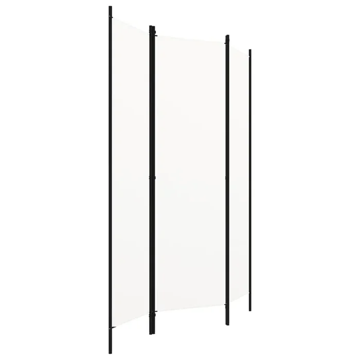 Biombo – Separador Divisor de 3 paneles blanco 150×180 cm