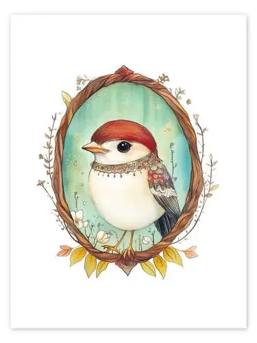 Bird Portrait II de Dutch Lady
