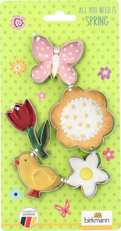 Birkmann Set de Moldes para Galletas – Primavera