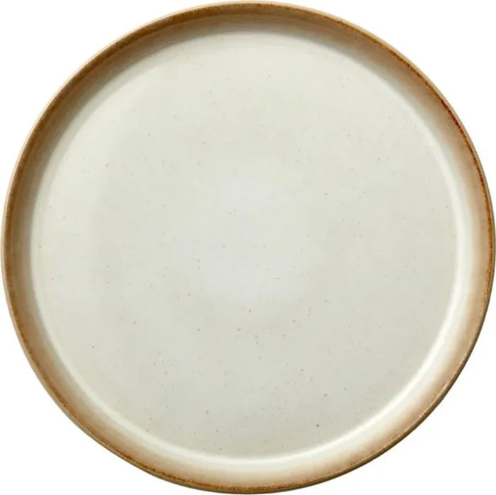 Bitz Plato Llano 27 cm, gris/crema