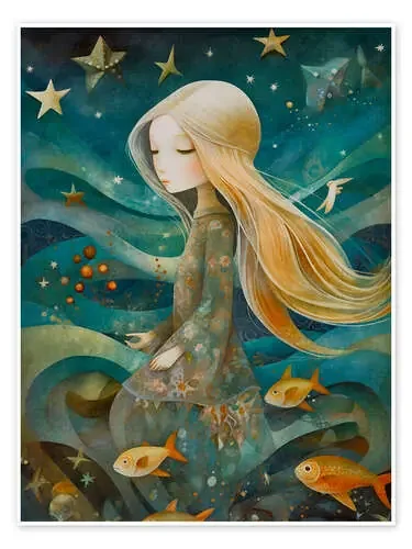 Blonde mermaid de Dutch Lady LSR Licensing