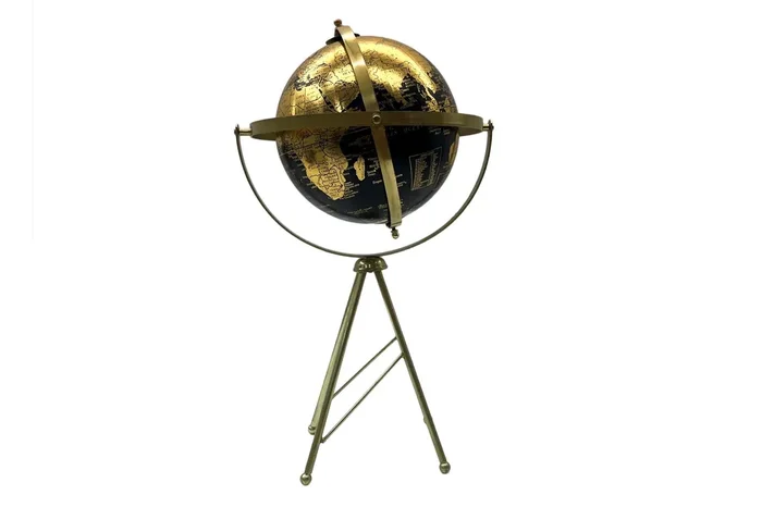 BOLA DEL MUNDO DECORACION 20x20x48 CM