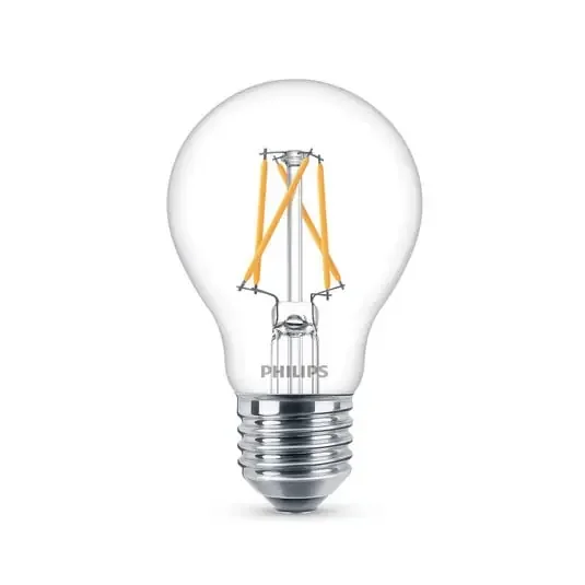 Bombilla LED 1,6/3/7,5W SceneSwitch (150/320/806lm) Filamento E27 – Philips